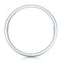  Platinum Custom Men's Wedding Band - Front View -  102538 - Thumbnail