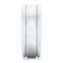  Platinum Custom Men's Wedding Band - Side View -  102538 - Thumbnail
