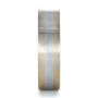  Platinum And 14k White Gold Platinum And 14k White Gold Custom Men's Wedding Band - Side View -  1417 - Thumbnail