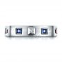  Platinum Platinum Custom Men's Wedding Band - Top View -  1418 - Thumbnail