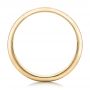 18k Yellow Gold 18k Yellow Gold Custom Men's Wedding Band - Front View -  102365 - Thumbnail