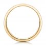 18k Yellow Gold 18k Yellow Gold Custom Men's Wedding Band - Front View -  102365 - Thumbnail