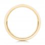 14k Yellow Gold 14k Yellow Gold Custom Men's Wedding Band - Front View -  102423 - Thumbnail