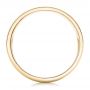 14k Yellow Gold 14k Yellow Gold Custom Men's Wedding Band - Front View -  102538 - Thumbnail