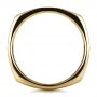 14k Yellow Gold 14k Yellow Gold Custom Men's Wedding Band - Front View -  1418 - Thumbnail