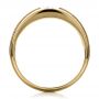 18k Yellow Gold 18k Yellow Gold Custom Men's Wedding Band - Front View -  1439 - Thumbnail