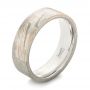 Custom Mokume Inlay Men's Band - Three-Quarter View -  103492 - Thumbnail