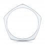  Platinum Platinum Custom Multi-color Sapphire Men's Band - Front View -  102737 - Thumbnail