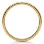 14k Yellow Gold 14k Yellow Gold Custom Men's Band - Front View -  1109 - Thumbnail