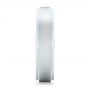  Platinum Custom Diamond Men's Band - Side View -  102072 - Thumbnail