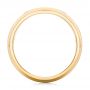 14k Yellow Gold 14k Yellow Gold Custom Diamond Men's Wedding Band - Front View -  102874 - Thumbnail