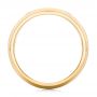 14k Yellow Gold 14k Yellow Gold Custom Diamond Men's Wedding Band - Front View -  102874 - Thumbnail