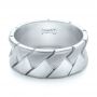  Platinum Platinum Custom Men's Band - Flat View -  103271 - Thumbnail