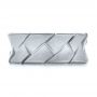 18k White Gold 18k White Gold Custom Men's Band - Top View -  103271 - Thumbnail