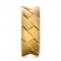 18k Yellow Gold 18k Yellow Gold Custom Men's Band - Side View -  103271 - Thumbnail