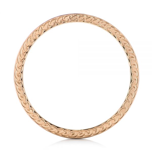 Custom Mokume Men's Band - Front View - 103646