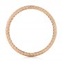 Custom Mokume Men's Band - Front View -  103646 - Thumbnail