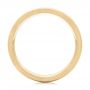 14k Yellow Gold 14k Yellow Gold Custom Sandblasted Men's Wedding Band - Front View -  103207 - Thumbnail