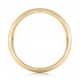 14k Yellow Gold 14k Yellow Gold Custom Sandblasted Men's Wedding Band - Front View -  103546 - Thumbnail