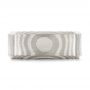 Custom Squared Mokume Pattern Ring - Top View -  103985 - Thumbnail