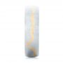  Platinum And 18k Yellow Gold Platinum And 18k Yellow Gold Custom Two-tone Brushed Men's Band - Side View -  102931 - Thumbnail