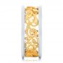  Platinum And 14k Yellow Gold Platinum And 14k Yellow Gold Custom Two-tone Filigree Men's Band - Side View -  103517 - Thumbnail