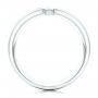  Platinum And Platinum Platinum And Platinum Custom Two-tone Men's Band - Front View -  102073 - Thumbnail