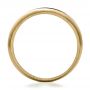 18k Yellow Gold And 14K Gold 18k Yellow Gold And 14K Gold Custom Two-tone Men's Band - Front View -  1199 - Thumbnail