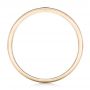 14k Rose Gold And 14K Gold 14k Rose Gold And 14K Gold Custom Two-tone Men's Wedding Band - Front View -  102999 - Thumbnail