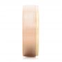 18k Rose Gold And 14K Gold 18k Rose Gold And 14K Gold Custom Two-tone Men's Wedding Band - Side View -  102999 - Thumbnail