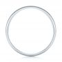  14K Gold And 14k White Gold 14K Gold And 14k White Gold Custom Two-tone Men's Wedding Band - Front View -  102961 - Thumbnail