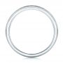  Platinum And 14K Gold Platinum And 14K Gold Custom Two-tone Men's Wedding Band - Front View -  102970 - Thumbnail