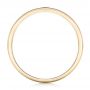 14k Yellow Gold And 18K Gold 14k Yellow Gold And 18K Gold Custom Two-tone Men's Wedding Band - Front View -  102999 - Thumbnail