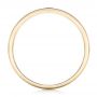 14k Yellow Gold And 14K Gold 14k Yellow Gold And 14K Gold Custom Two-tone Men's Wedding Band - Front View -  102999 - Thumbnail