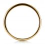 14k Yellow Gold 14k Yellow Gold Custom Diamond Men's Wedding Band - Front View -  1306 - Thumbnail