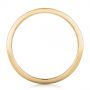 18k Yellow Gold And 14K Gold 18k Yellow Gold And 14K Gold Custom Mokume Men's Wedding Band - Front View -  102310 - Thumbnail