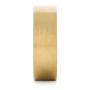  18K Gold Custom Square Men's Band - Side View -  103497 - Thumbnail