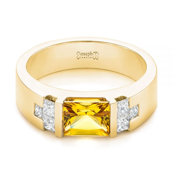 Lyndey Yellow Sapphire Ring Online Jewellery Shopping India | Yellow Gold  14K | Candere by Kalyan Jewellers