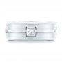 14k White Gold 14k White Gold Diamond Wedding Band - Top View -  102373 - Thumbnail