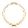 14k Yellow Gold 14k Yellow Gold Diamond Wedding Band - Front View -  102373 - Thumbnail