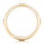 14k Yellow Gold 14k Yellow Gold Diamond Wedding Band - Front View -  102373 - Thumbnail