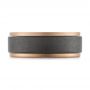 Tungsten Men's Wedding Band - Top View -  103882 - Thumbnail