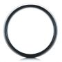 Men's Black Tungsten Ring - Front View -  1372 - Thumbnail