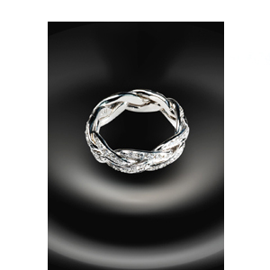 mens braided wedding rings