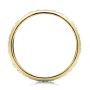 14k Yellow Gold 14k Yellow Gold Men's Custom Diamond Wedding Band - Front View -  108159 - Thumbnail