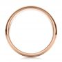 18k Rose Gold 18k Rose Gold Men's Diamond Wedding Band - Front View -  100179 - Thumbnail