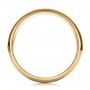 18k Yellow Gold 18k Yellow Gold Men's Diamond Wedding Band - Front View -  100179 - Thumbnail