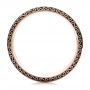 18k Rose Gold 18k Rose Gold Men's Engraved Wedding Band - Front View -  101043 - Thumbnail