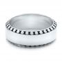 Men's Engraved Wedding Band - Flat View -  101040 - Thumbnail