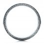 Men's Engraved Wedding Band - Front View -  101048 - Thumbnail